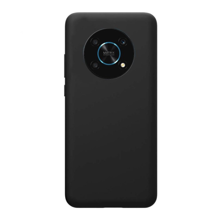 Husa compatibila cu honor magic 4 lite matte efect, camera ultra safe, htpmag, negru