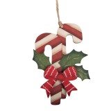 Cumpara ieftin Ornament brad Craciun Acadea multicolor 9x1x13 cm