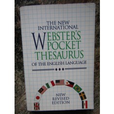 he New International Webster&#039;s Pocket Thesaurus of the English Language