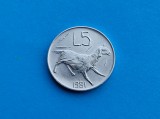 5 Lire 1981 San Marino-UNC-RAR