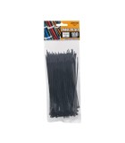 Coliere plastic 150x2.5 mm negre 100buc Handy