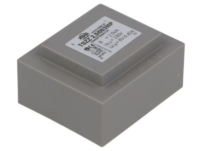 Transformator &amp;icirc;ncapsulat 2,5VA 230V 6V foto