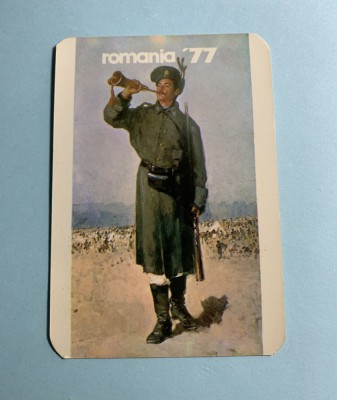 Calendar 1977 Gornistul de N.Grigorescu foto
