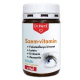 Capsule pentru ochi cu luteina, vitamina E si zeaxantina Dr Herz 60 buc
