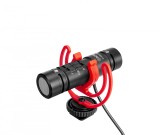 Microfon Boya MM1 Pro unidirectional, Super-Cardioid condensator cu cap dublu