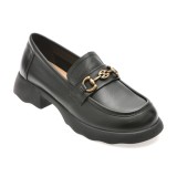 Mocasini GRYXX negri, 8568, din piele naturala