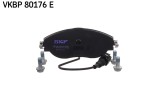 SKF VKBP 80176 E set placute frana,frana disc