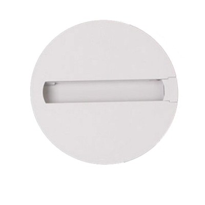 Baza rotunda pentru spot LED T3, alba foto