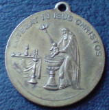 Medalion, marturie de botez. Botezat de Mihail Manoilescu