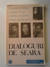 Dialoguri De Seara - Parintele Galeriu, Gabriel Liiceanu, Andrei Plesu foto