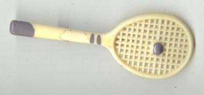 Insigna veche mini Racheta de Tenis - Rara foto