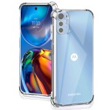 Husa antisoc compatibila motorola moto e32 / moto e32s, pro airbag, clear