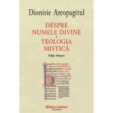 Despre numele divine, Dionisie Areopagitul, Polirom