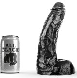 All Black-Dong 25,5 cm-PVC