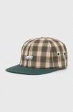 Vans sapca culoarea verde, modelator