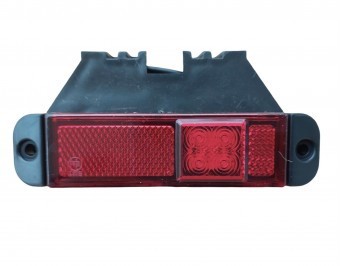 Lampa gabarit rosie 4 led FR0195C+K foto