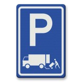 Zona de parcare pentru incarcare si descarcare din aluminiu