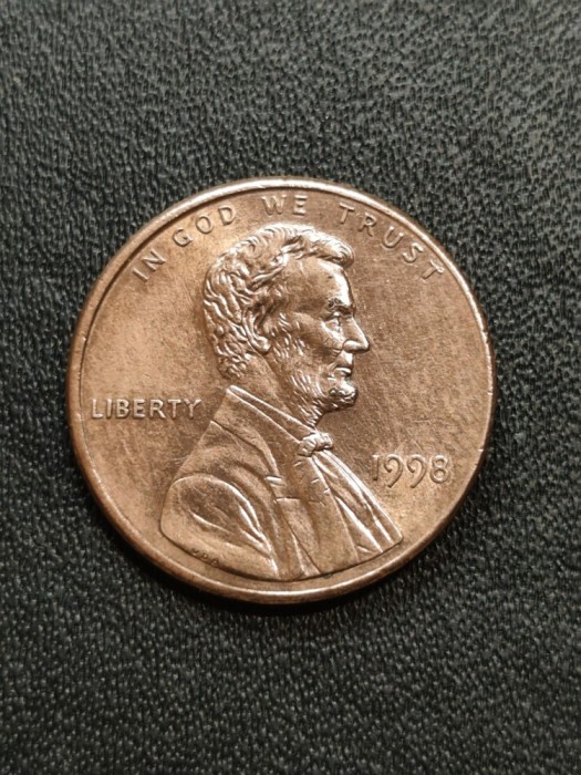 B 11 Moneda 1 Cent SUA 1998