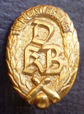 I.924 INSIGNA GERMANIA DKB DEUTSCHER KEGEL BUND POPICE aurita foto