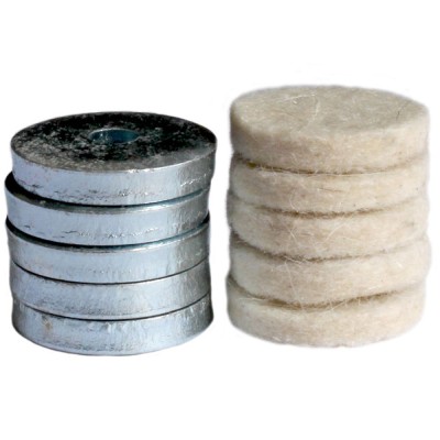 Method Feeder Wolf Lead System Discs, 15g, 5+5buc foto