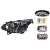 Far Bmw Seria 5 E60/E61 01.2005-03.2007 Hella fata dreapta D1S+H7, bixenon cu lumina pentru curbe 2017104H