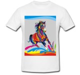 Cumpara ieftin Tricou &quot; Numbers horse &quot;