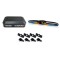 Senzori parcare cu display LED PK-666 tip OEM de 16.5mm Argintiu