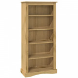 VidaXL Bibliotecă 5 rafturi, 81x40x170 cm, pin mexican, stil Corona