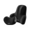 Set perne pentru Scaun Auto, Spuma cu memorie, negre, design ergonomic, ofera sustinere in zonele critice