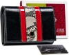 Portofel Dama Peterson Piele Naturala Sarpe RFID Blocking Elegant Maro/Negru Multifunctional