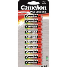 10-Pack Camelion Plus LR6 / AA / R6 / MN 1500 baterii de 1.5V alcaline-Conținutul pachetului 1x Blister