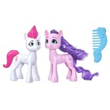 Set figurine My Little Pony Zipp Storm si Princess Petals, Hasbro