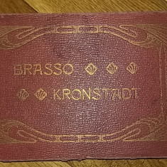 Carnet 12 carti postale Brasso Kronstadt (Brasov) carte postala cromolitografie