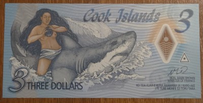 3 dollars I-le Cooks, polimer, UNC foto