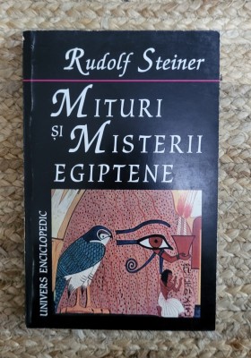 MITURI SI MISTERII EGIPTENE-RUDOLF STEINER foto