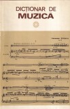 Dictionar de Muzica - Luminita Vartolomei, Iosif Sava - Editura Stiintifica 1979 - Cartonata, 225 Pagini