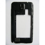 CARCASA MIJLOC SAMSUNG GALAXY NOTE 3 N9005 NEGRU SWAP B