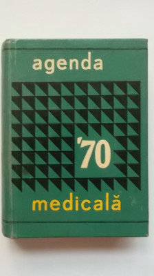 Agenda medicala - 1970 foto