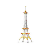 Set de constructie Turnul Eiffel, metal, 447 piese, ATU-089098, ATU-089161