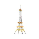 Set de constructie Turnul Eiffel, metal, 447 piese, ATU-089098, ATU-089161, Oem