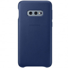 Husa Cover Leather Samsung pentru Samsung Galaxy S10e Albastru