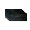 Placa de tapet x 10buc lucios, impermeabil, Autoadeziv, usor de curatat, 30&times;60 cm, Marmura NEAGRA