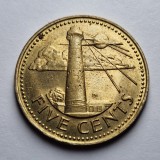 5 Cents 1973 - Barbados