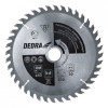 Disc circular,&nbsp;carburi&nbsp;metalice, 24 dinti, 165 mm, Dedra GartenVIP DiyLine