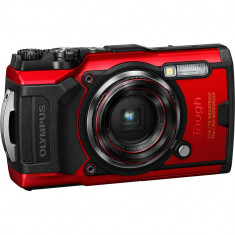 Aparat foto Olympus Tough TG-6, Waterproof, 12 MP, Rosu foto