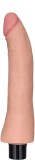 Vibrator Realist Real Softee, 10 Moduri Vibratii, TPE, Natural, 23 cm, Lovetoy