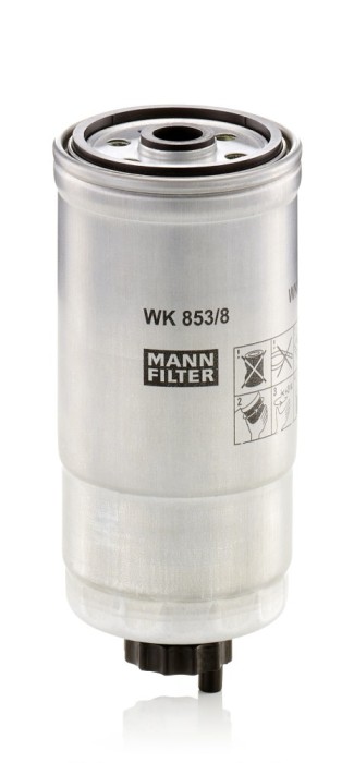 MANN-FILTER WK 853/8 filtru combustibil