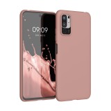 Husa Kwmobile pentru Xiaomi Redmi Note 10 5G, Silicon, Roz, 54947.193, Carcasa