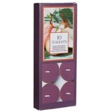 Lumanari pastila parfumate mov cu aroma de flori de para, 10 bucati, &Oslash;4x1.5cm, CMCLASS