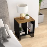 Cumpara ieftin Masă laterală, 40x31x46 cm, lemn masiv mango/lemn prelucrat